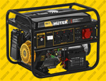 Синхронный бензиновый генератор Huter DY8000LX-3