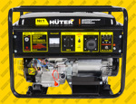 Синхронный бензиновый генератор Huter DY9500LX-3